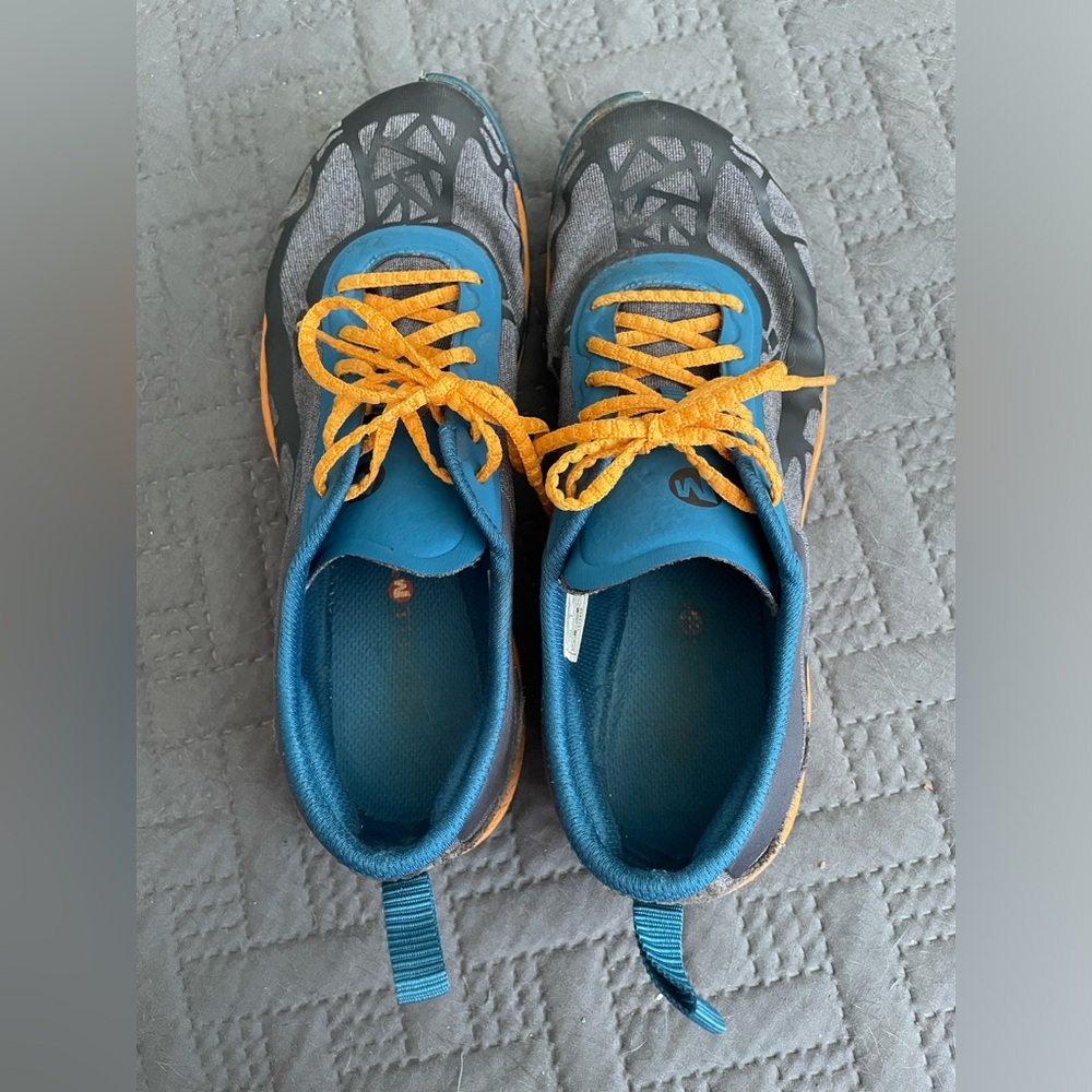 Merrell Women's All Out Soar Walking Shoe - Saxony Blue